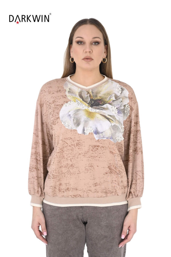 1456 DARKWIN BLUZ BEJ - 1