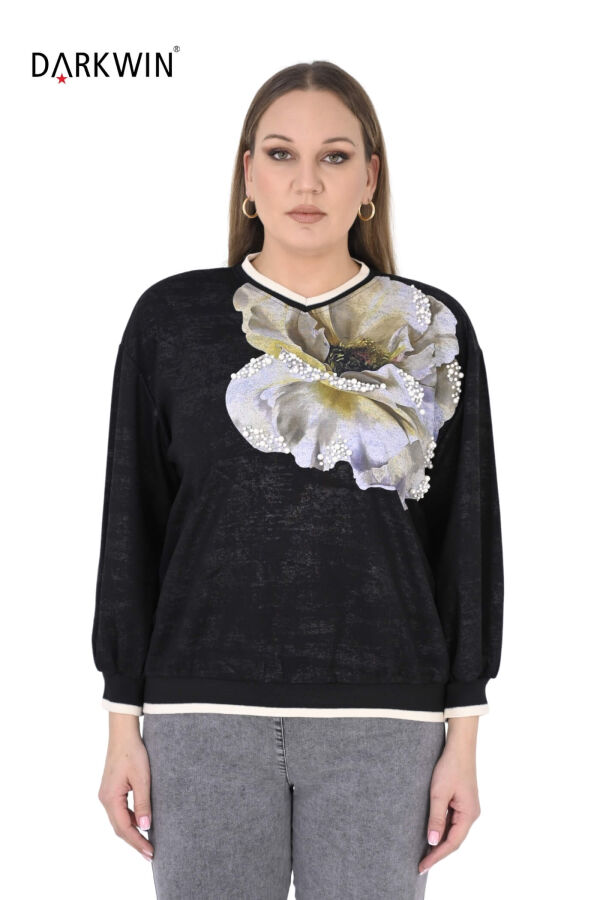 1456 DARKWIN BLUZ SIYAH - 1