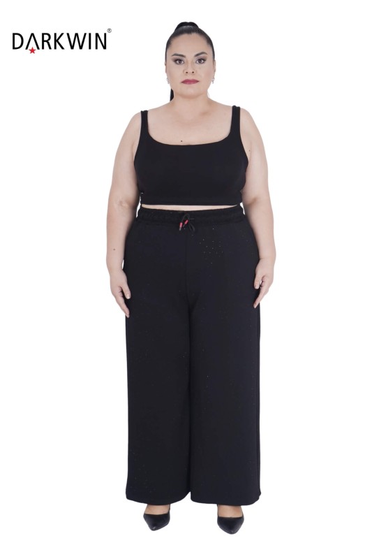 1457 DARKWIN BLUZ-PANTOLON SIYAH - Thumbnail