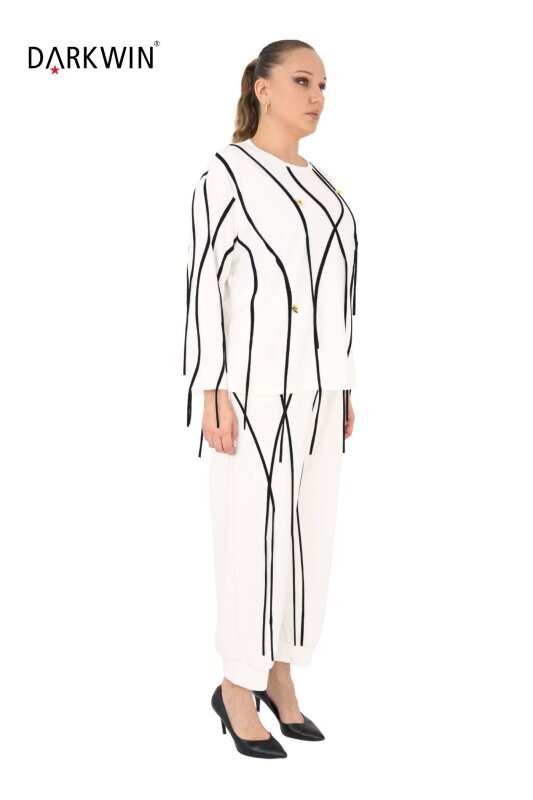 1470 DARKWIN BLUZ-PANTOLON EKRU - DARKWIN (1)