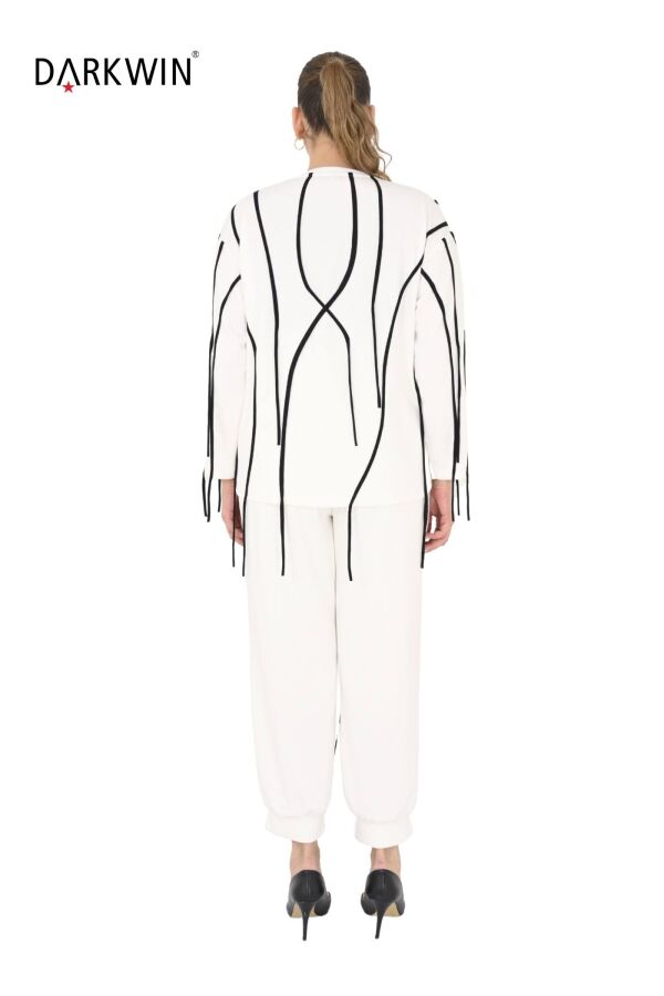 1470 DARKWIN BLUZ-PANTOLON EKRU - 3