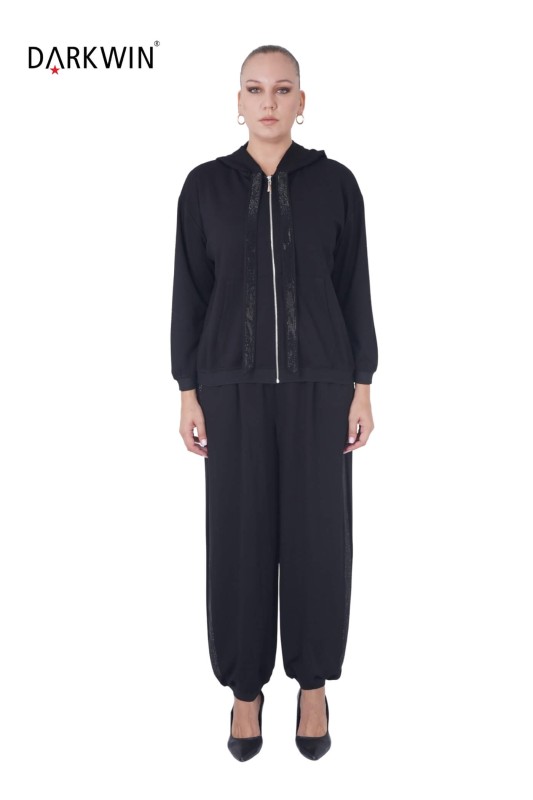 1473 DARKWIN MONT-PANTOLON SIYAH - Thumbnail