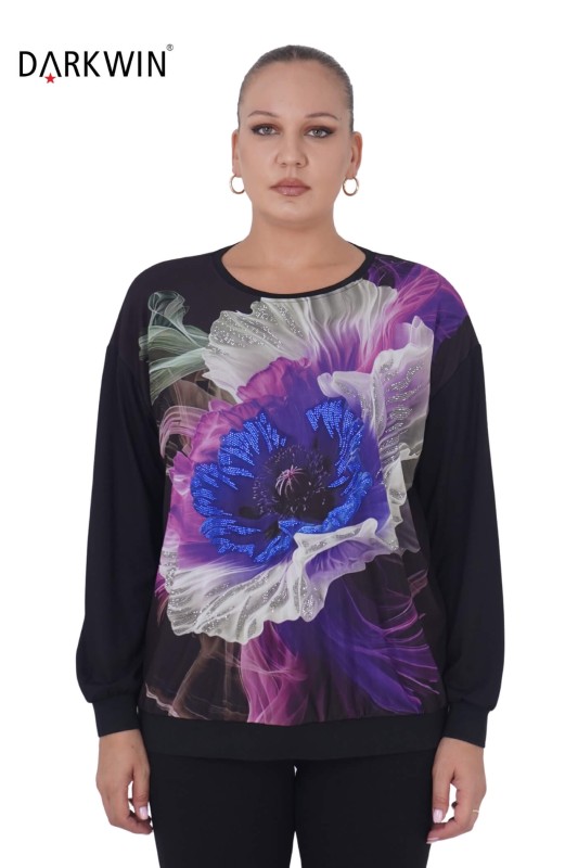 1480 DARKWIN BLUZ SIYAH - DARKWIN (1)