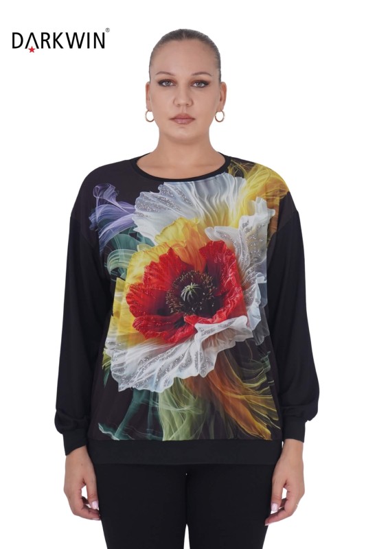 1480 DARKWIN BLUZ SIYAH - 1