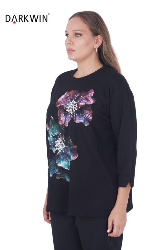 1482 DARKWIN BLUZ SIYAH - DARKWIN (1)