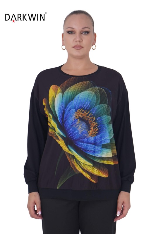 1485 DARKWIN BLUZ SIYAH - 1