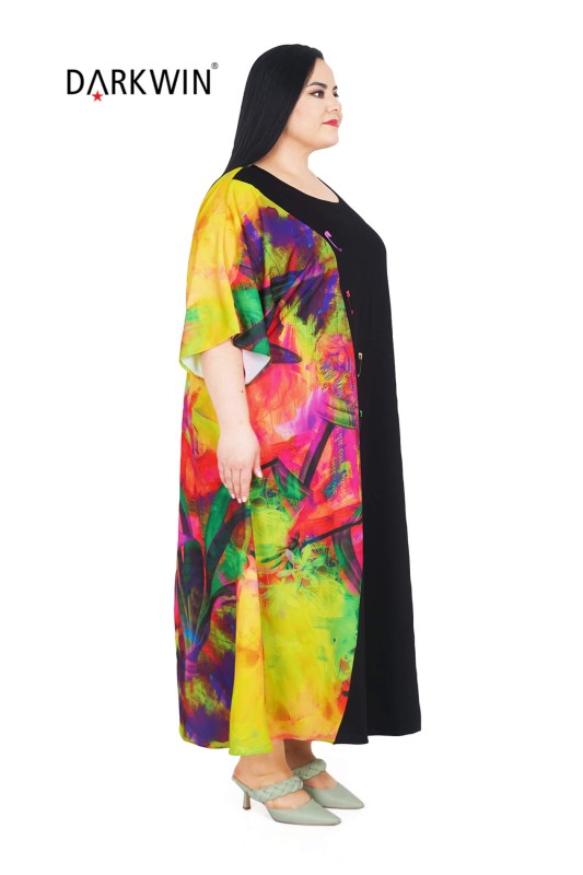 1529 CNG ELBİSE PATTERNED - Thumbnail