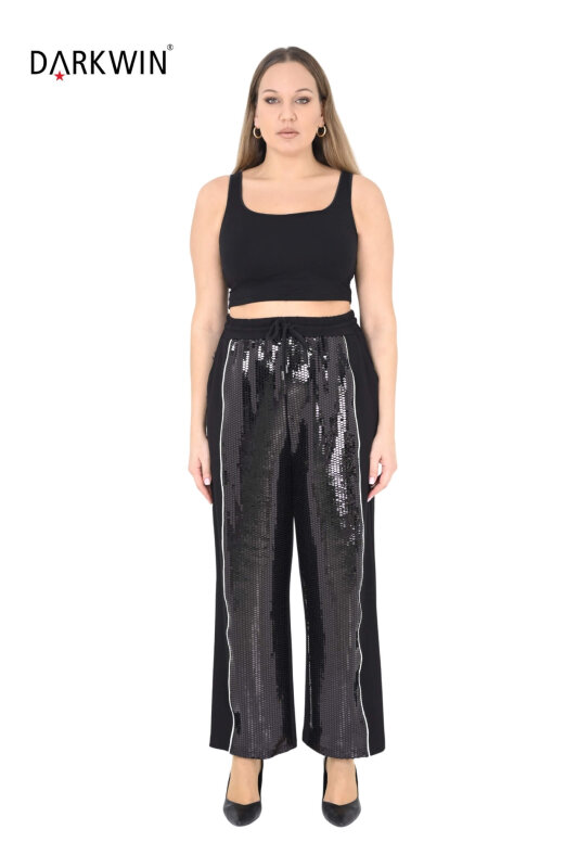 1544 DARKWIN GÖMLEK-PANTOLON SIYAH - 4