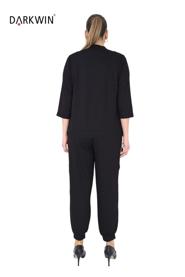 1545 DARKWIN BLUZ-PANTOLON SIYAH - 3