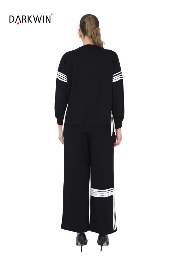 1565 DARKWIN BLUZ-PANTOLON SIYAH - 4