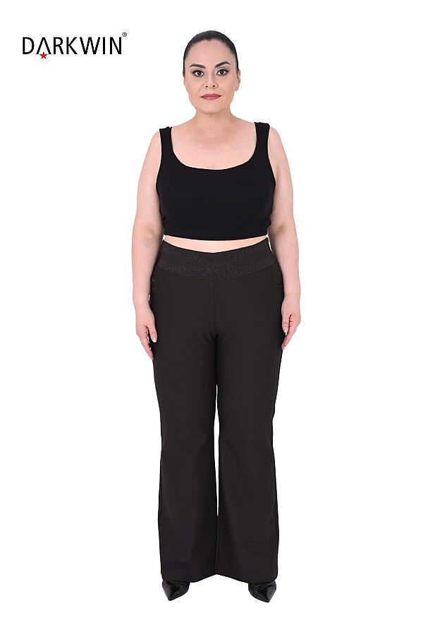 1570 MOTIVATION PANTOLON KAHVE - 1