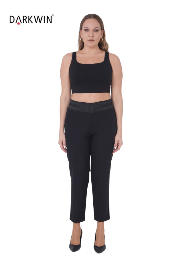 1589 MOTIVATION PANTOLON SIYAH - 1