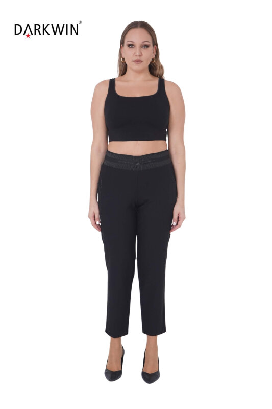 1589 MOTIVATION PANTOLON SIYAH - MOTIVATION