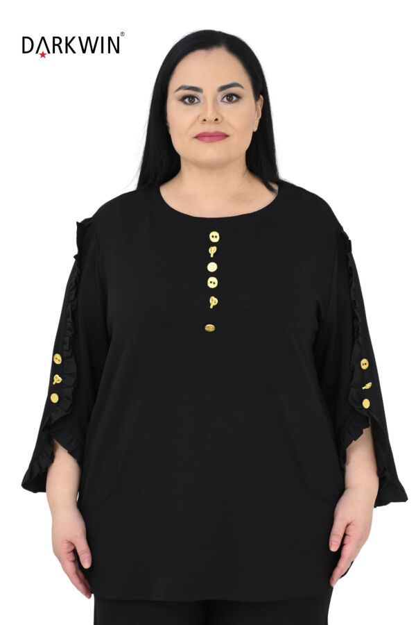 1592 DARKWIN BLUZ SIYAH - 1