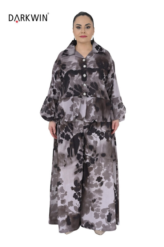 1596 DARKWIN GÖMLEK-PANTOLON DESENLI - 3