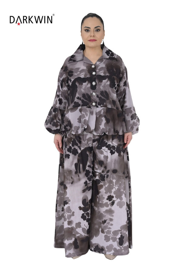 1596 DARKWIN GÖMLEK-PANTOLON DESENLI - 3