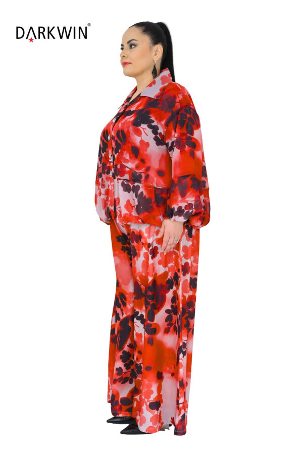 1596 DARKWIN GÖMLEK-PANTOLON DESENLI - 4