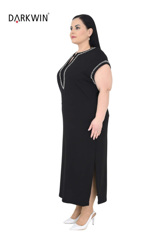 1599 DARKWIN ELBİSE SIYAH - DARKWIN (1)