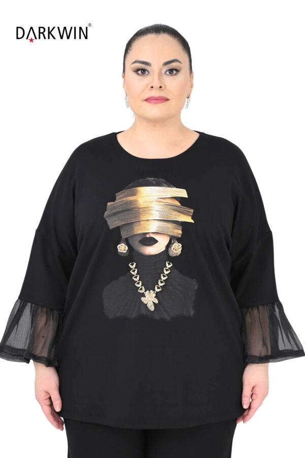 1610 DARKWIN BLUZ SIYAH - 1