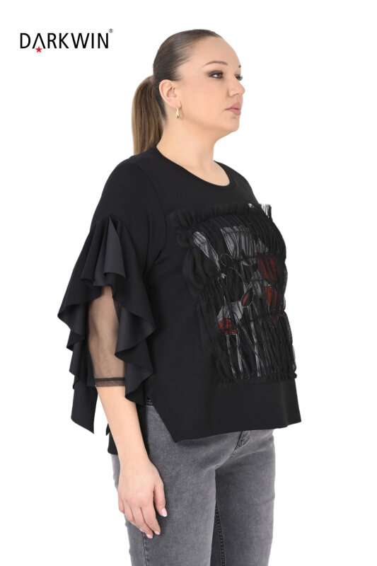 1624 DARKWIN BLUZ SIYAH - DARKWIN (1)
