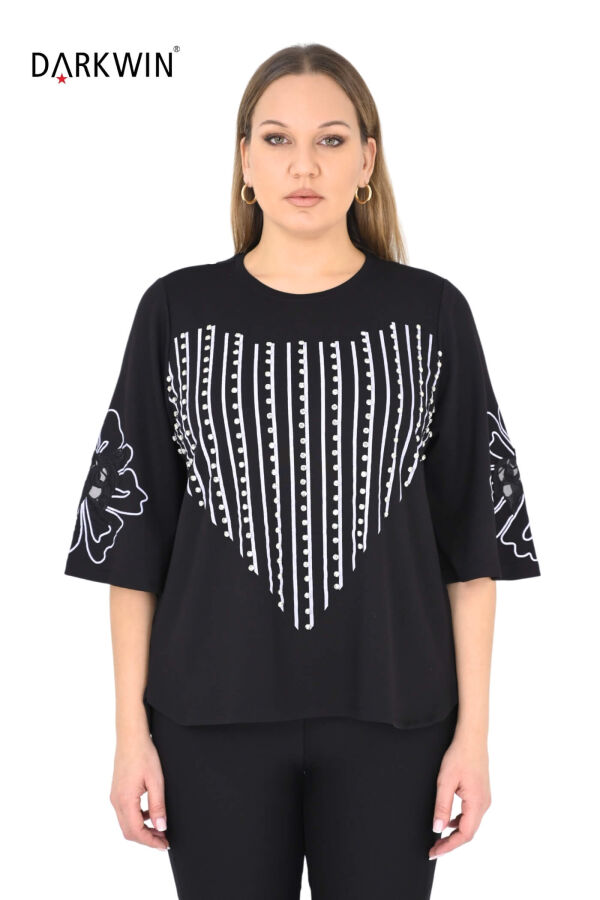 1626 DARKWIN BLUZ SIYAH - 1