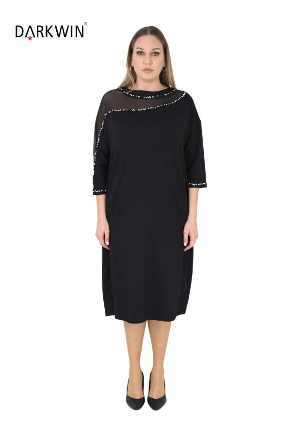 1627 DARKWIN ELBİSE SIYAH - 1