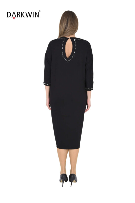 1627 DARKWIN ELBİSE SIYAH - 3