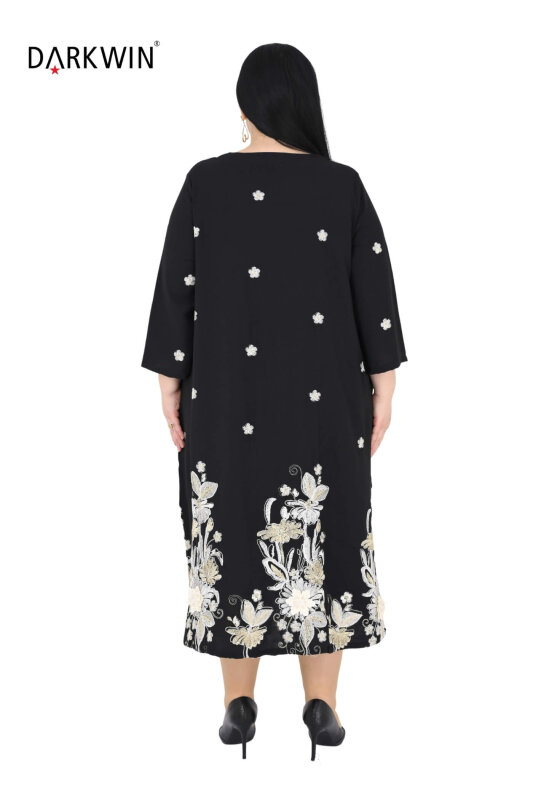 1628 DARKWIN ELBİSE SIYAH - 3