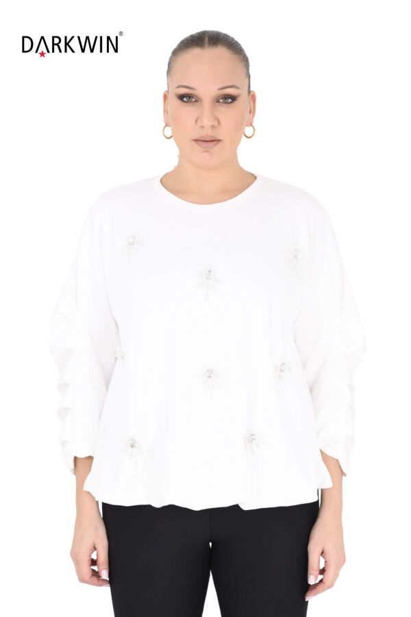 1643 DARKWIN BLUZ EKRU - 1