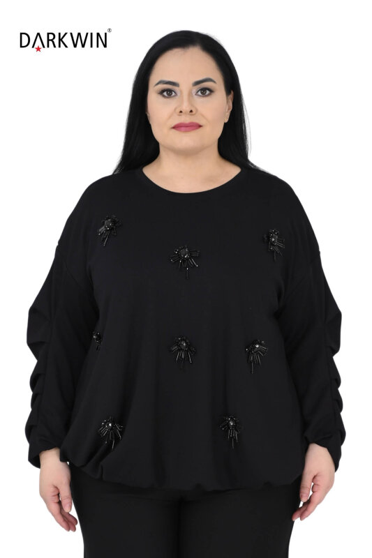 1643 DARKWIN BLUZ SIYAH - DARKWIN