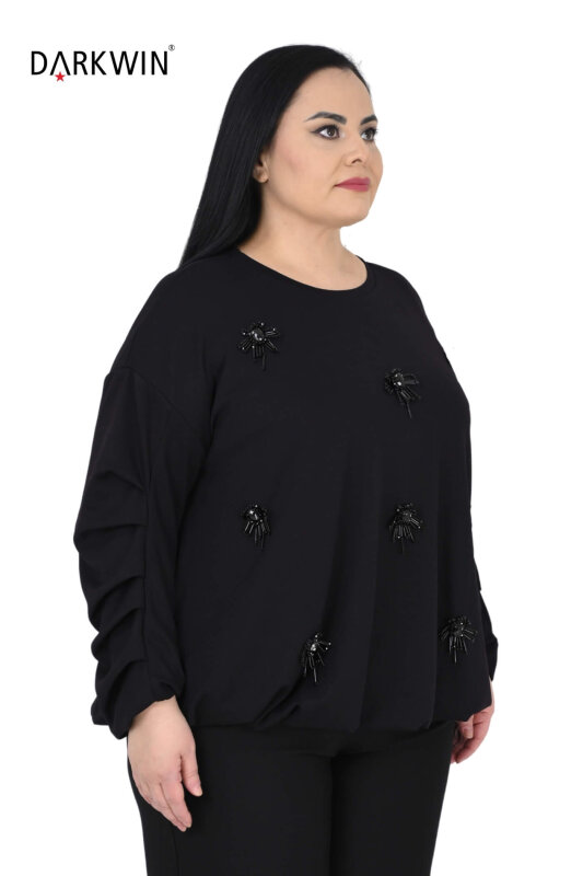 1643 DARKWIN BLUZ SIYAH - DARKWIN (1)