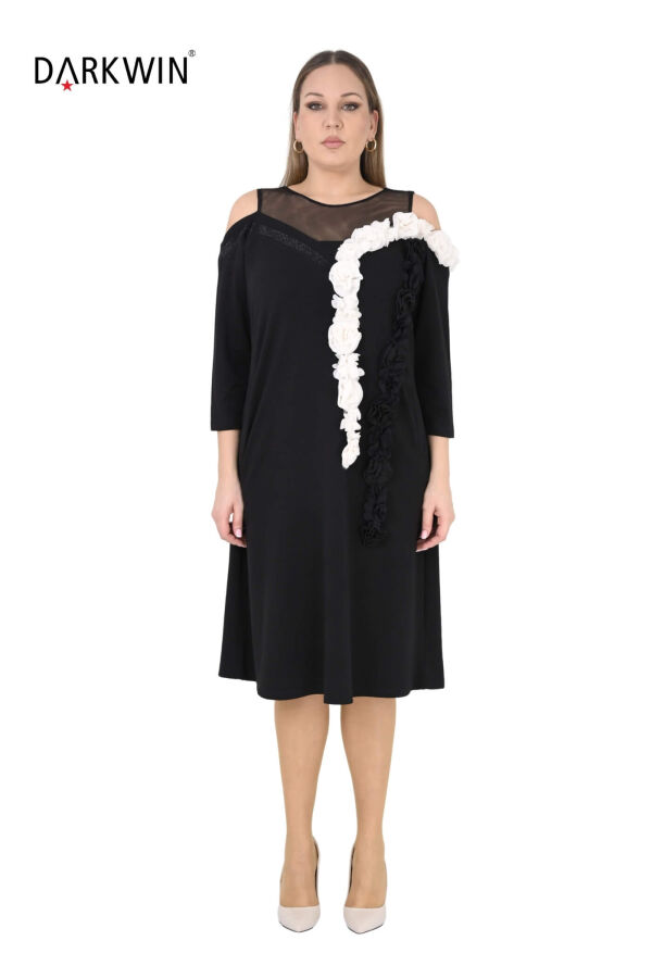 1644 DARKWIN ELBİSE SIYAH - 1