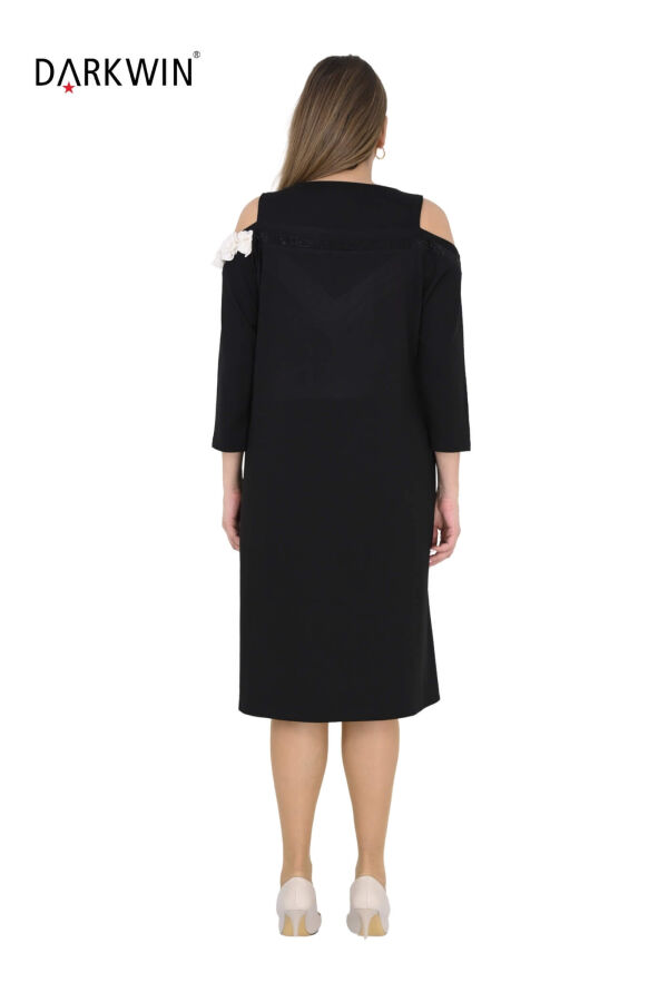 1644 DARKWIN ELBİSE SIYAH - 3