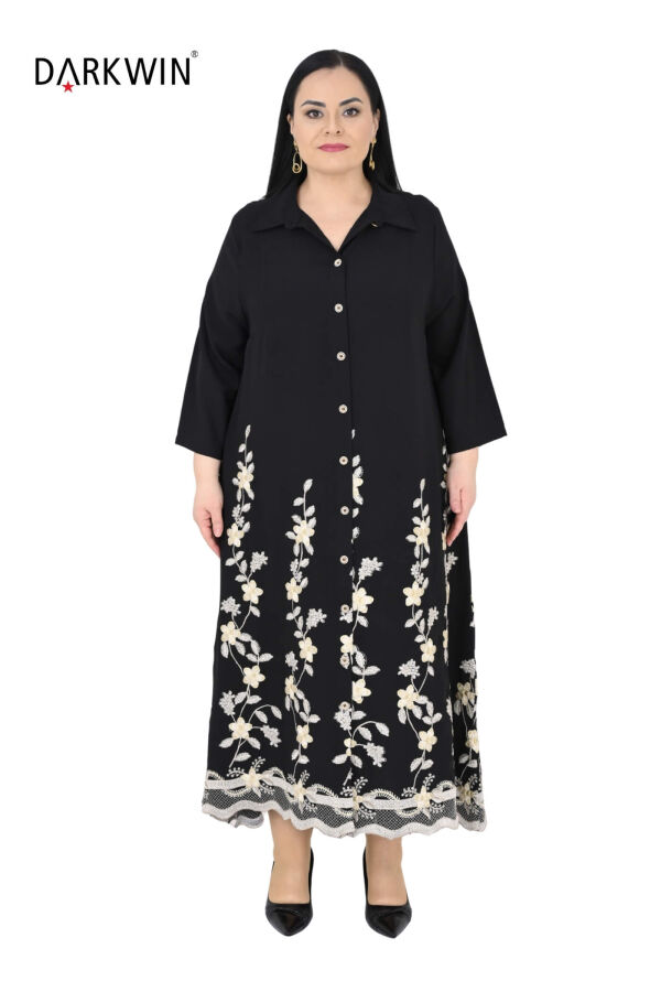 1657 DARKWIN ELBİSE SIYAH - 1