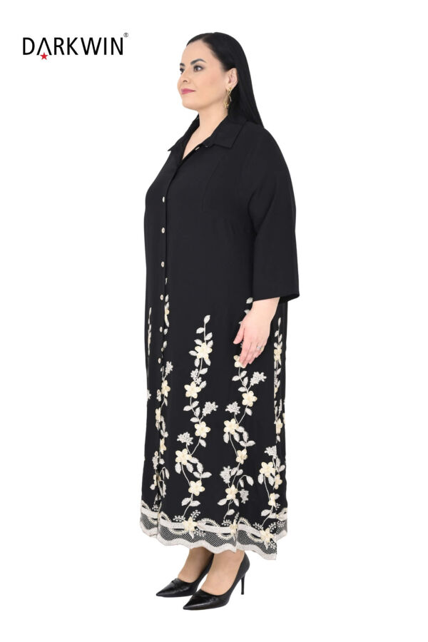 1657 DARKWIN ELBİSE SIYAH - 2