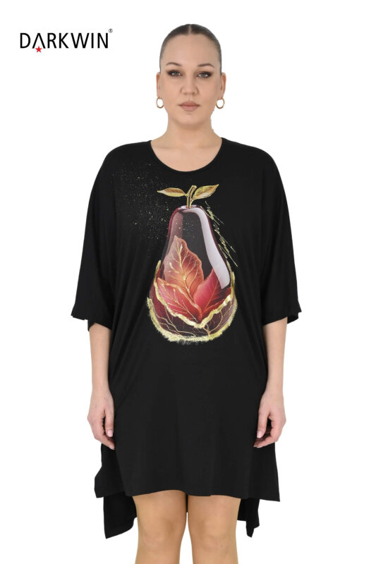 1661 DARKWIN TUNİK SIYAH - DARKWIN