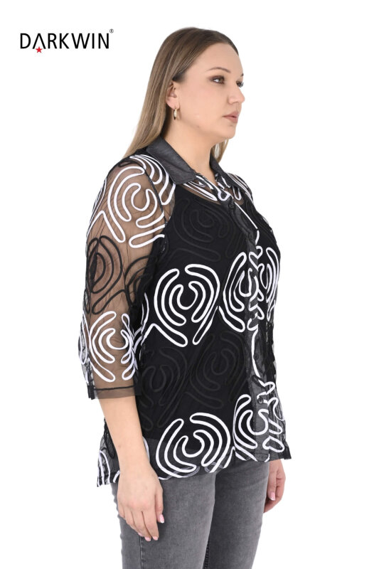 1667 DARKWIN GÖMLEK SIYAH - 2