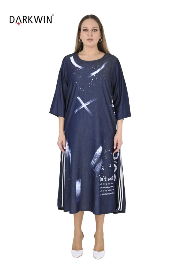 1680 DARKWIN ELBİSE LACIVERT - 1