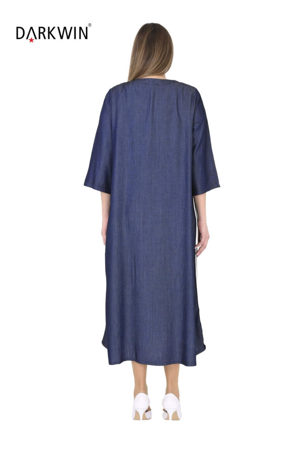 1680 DARKWIN ELBİSE LACIVERT - 3