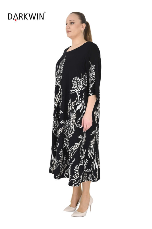 1684 DARKWIN ELBİSE SIYAH - DARKWIN ZG (1)