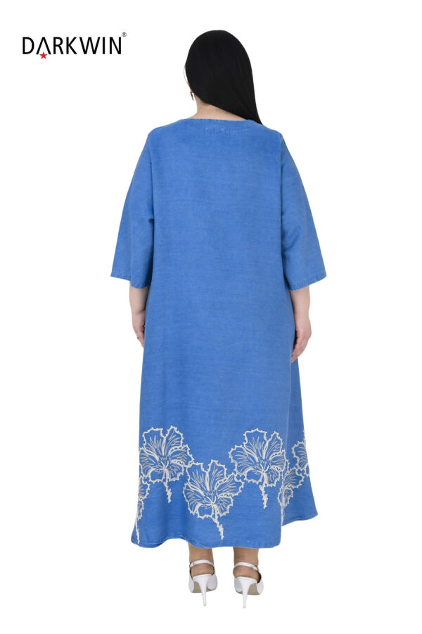 1697 DARKWIN ELBİSE MAVI - 3