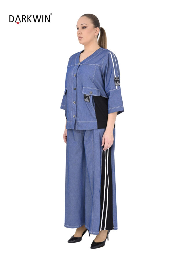 1707 DARKWIN CEKET-PANTOLON MAVI - 2