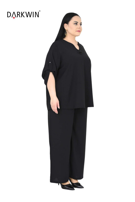 1712 DARKWIN BLUZ-PANTOLON SIYAH - DARKWIN ZG (1)