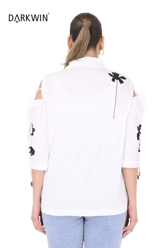 1725 DARKWIN GÖMLEK EKRU - 2