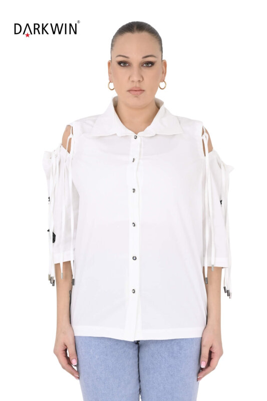 1725 DARKWIN GÖMLEK EKRU - 1