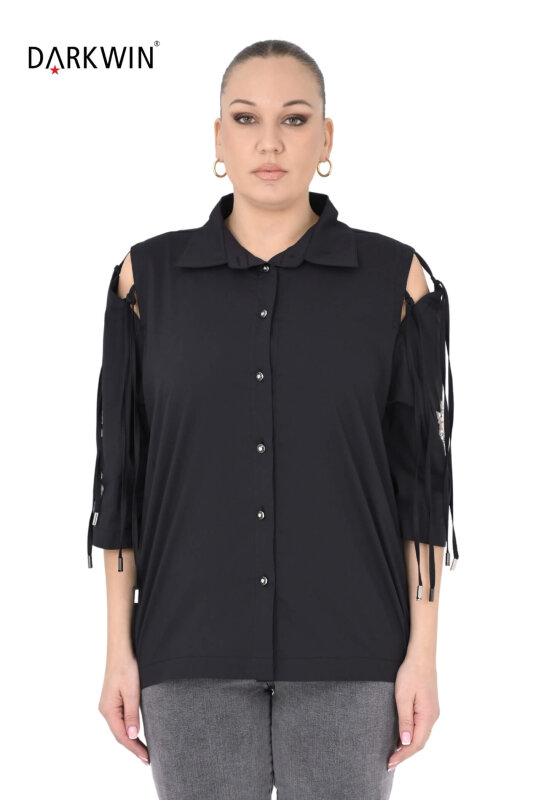 1725 DARKWIN GÖMLEK SIYAH - 1