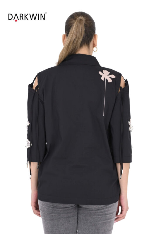 1725 DARKWIN GÖMLEK SIYAH - 3