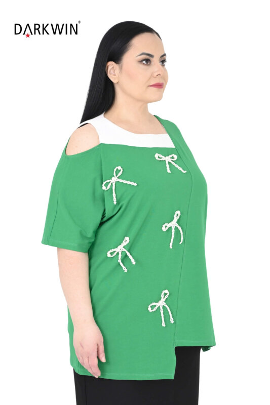 1728 DARKWIN BLUZ YESIL - DARKWIN (1)