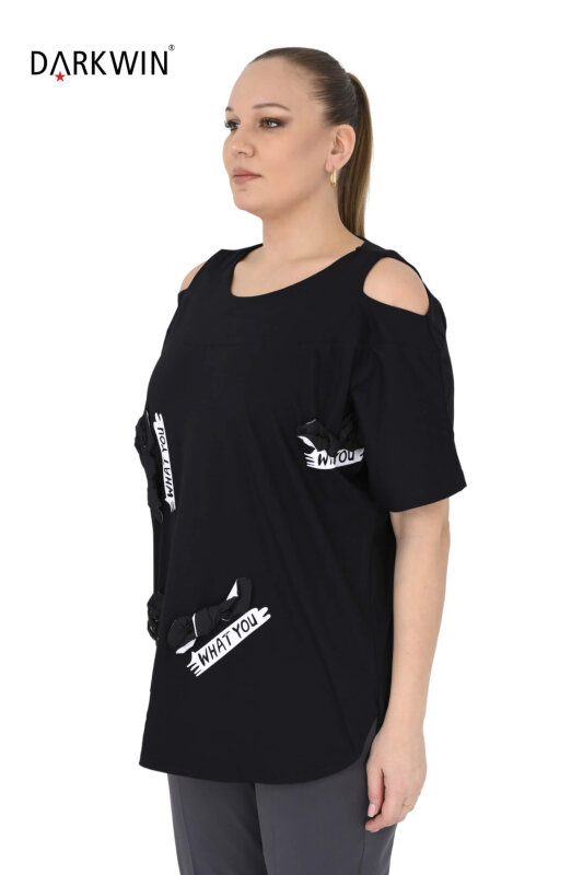 1729 DARKWIN BLUZ SIYAH - DARKWIN (1)