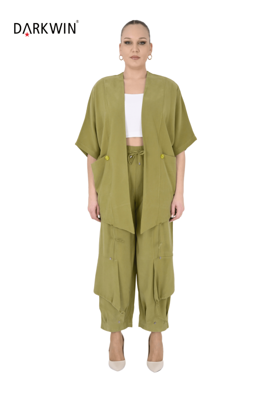 1744 DARKWIN HIRKA-PANTOLON YESIL - DARKWIN ZG